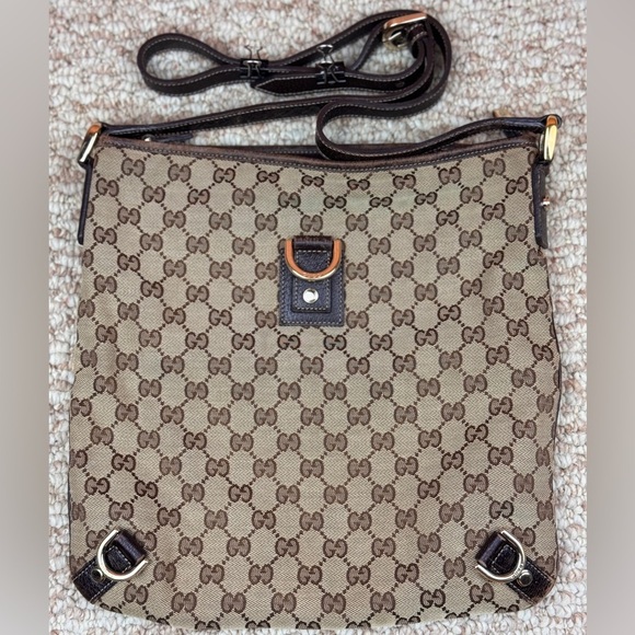 Gucci monogram Abbey messenger bag - Picture 7 of 14